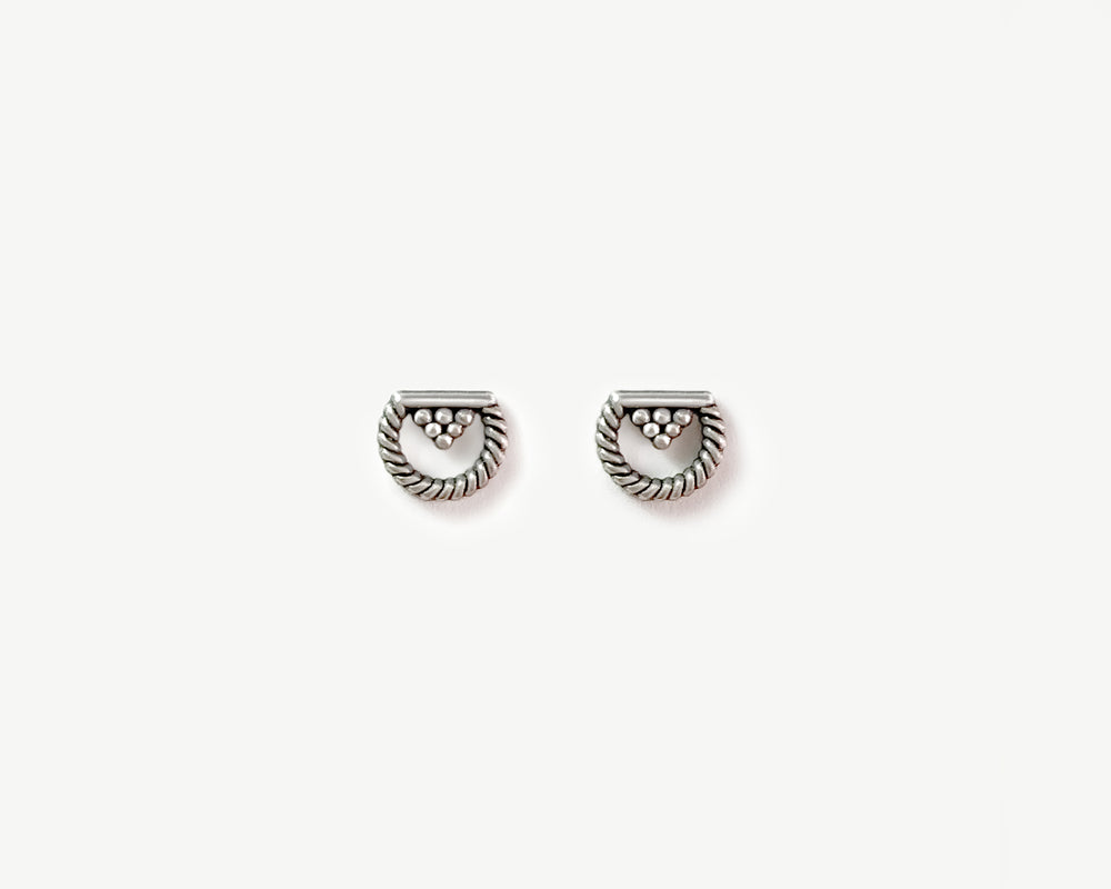 Fat’l Earrings / Half-Moon Studs