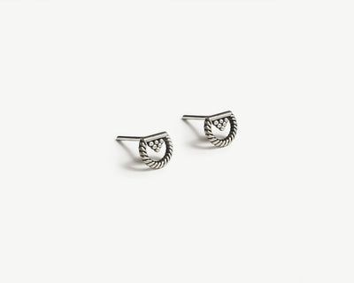 Fat’l Earrings / Half-Moon Studs