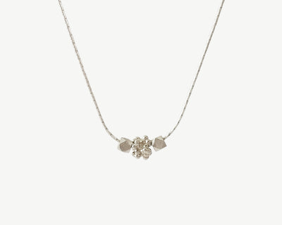 Toot and M’tamaneh Necklace / Silver Clusters and Octagons