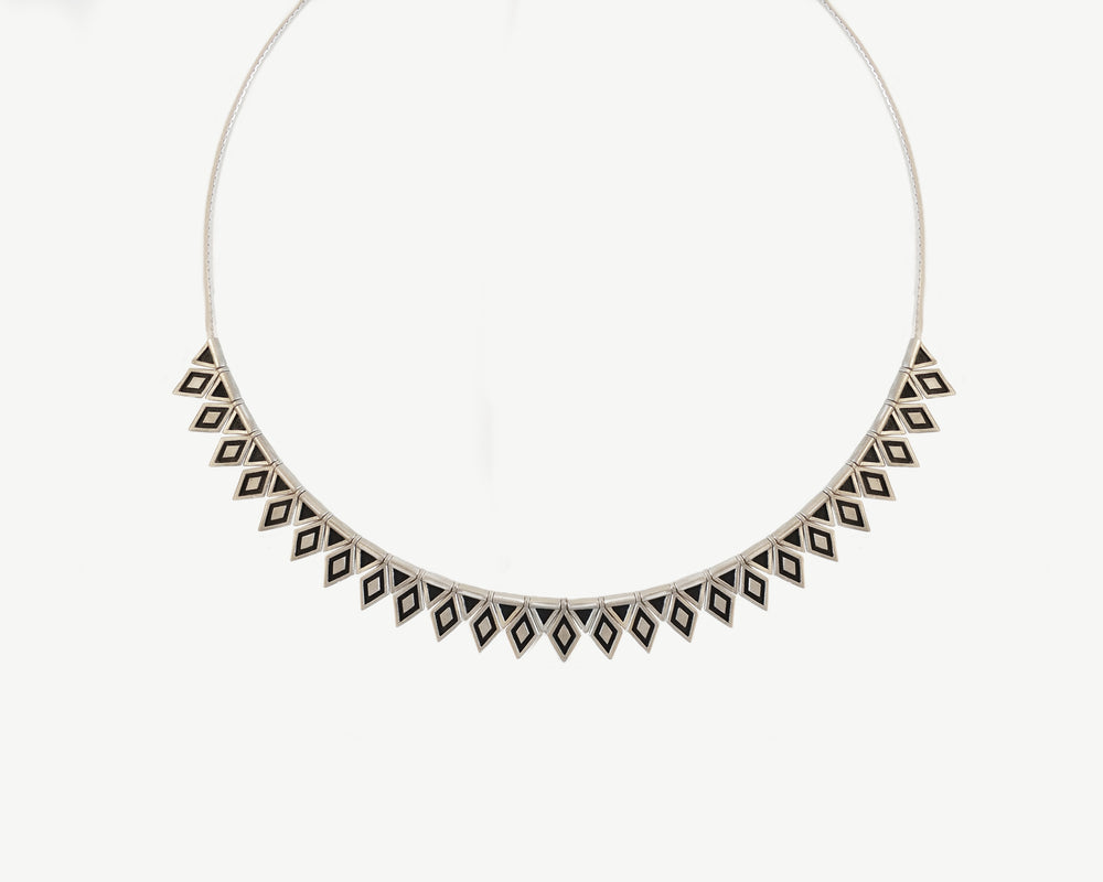 Luma Necklace / Diamonds and Triangles