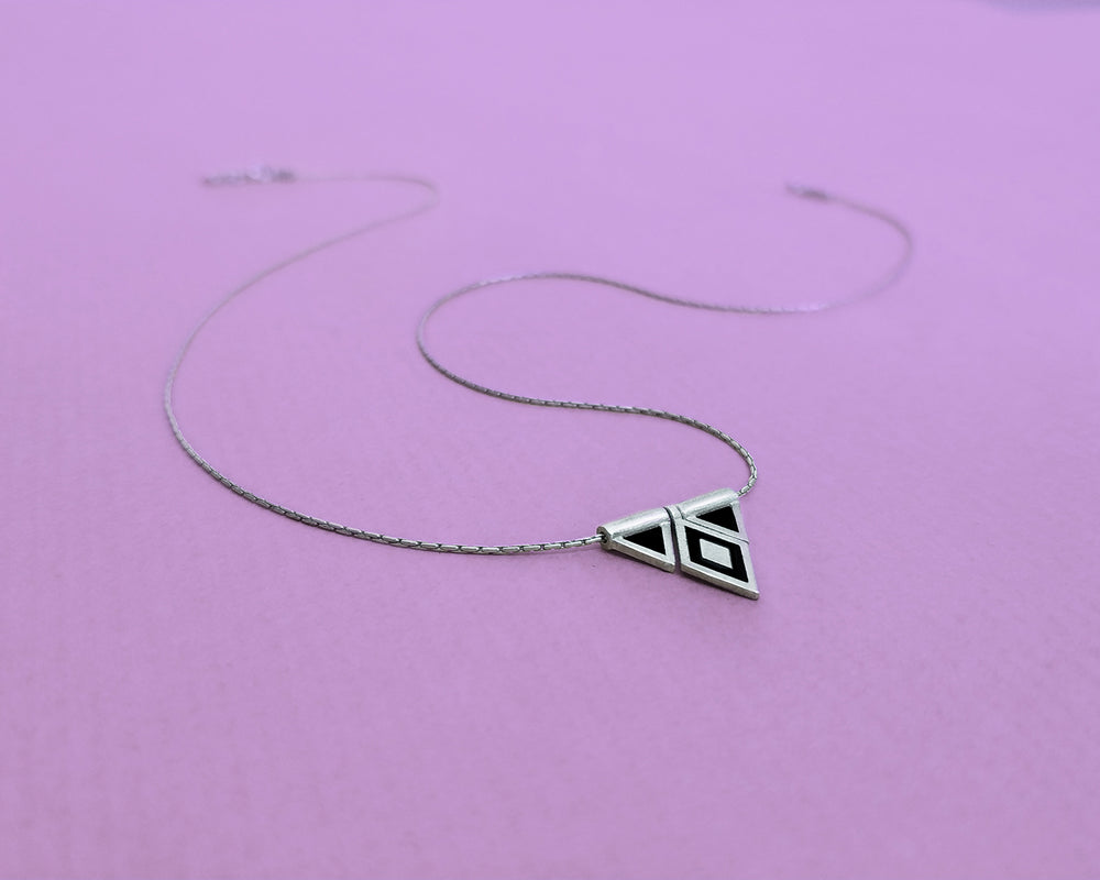 Luma Pendant / Diamonds and Triangles